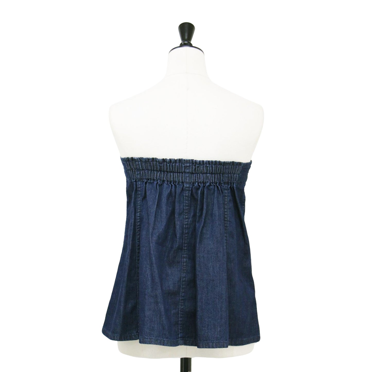 24春夏 6oz デニム ビスチェ / ベアトップ コットン