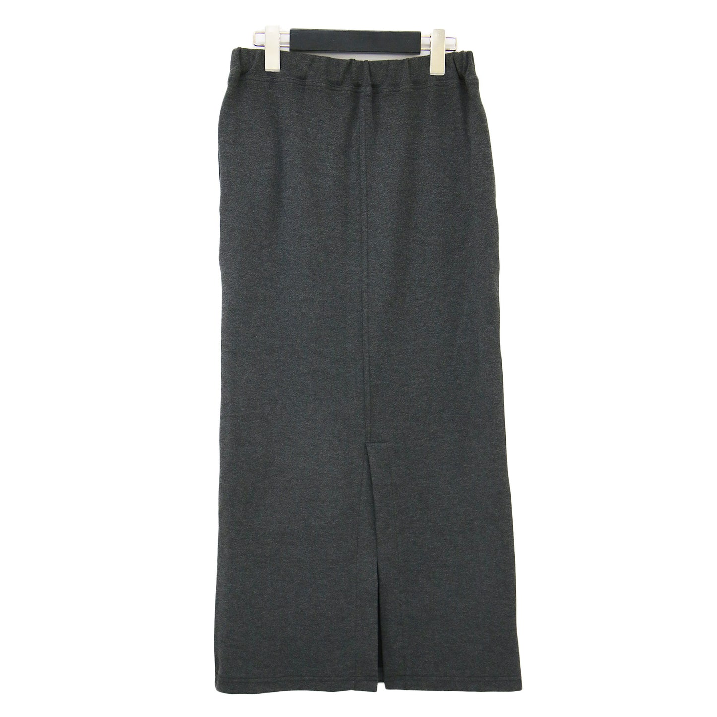 バックスリット スカート / BACK SLIT SKIRT ロング タイト ストレッチ ダブルフェイス