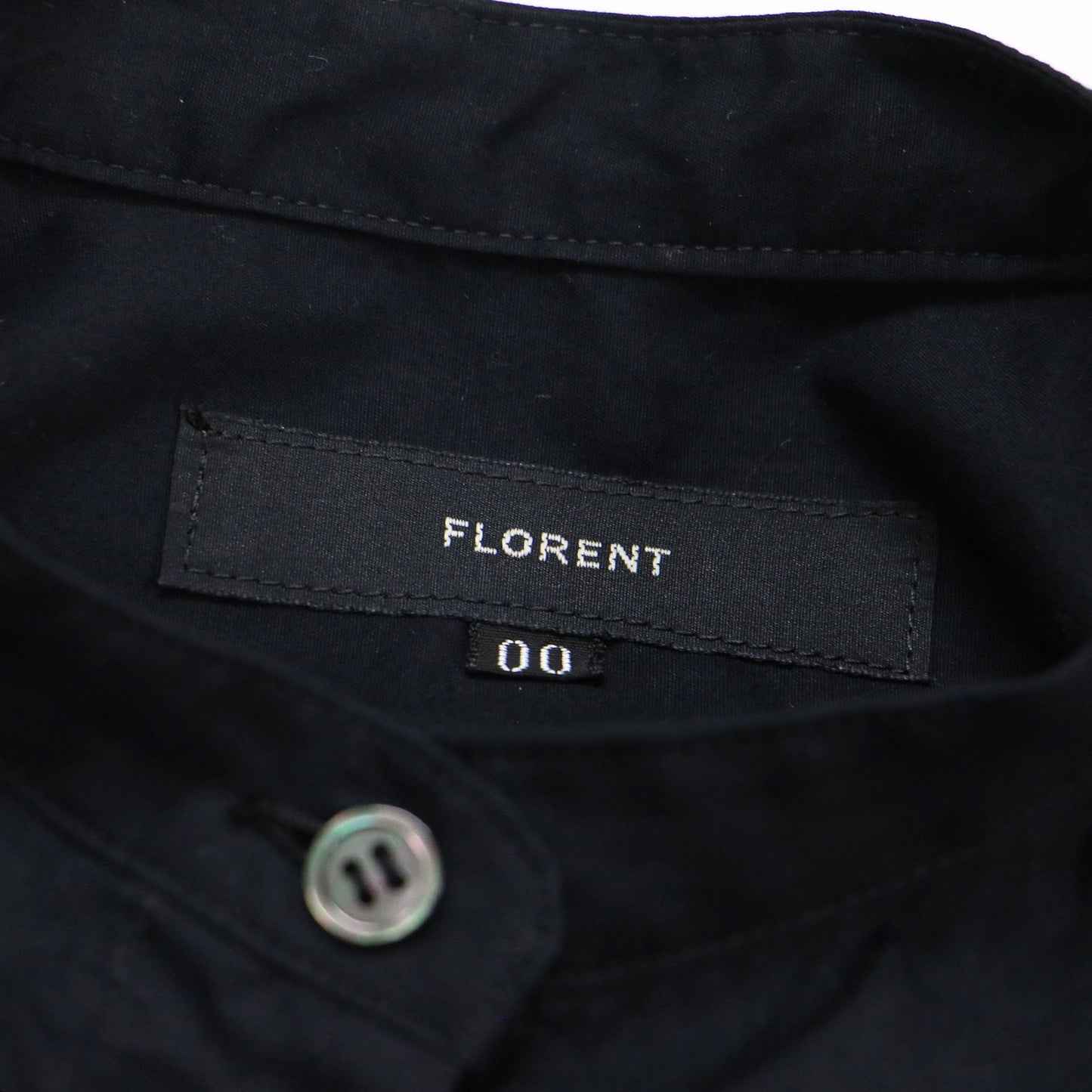 ショートスリーブ シャツ / SHORT SLEEVE SHIRT ブラウス 半袖 バンドカラー コットン