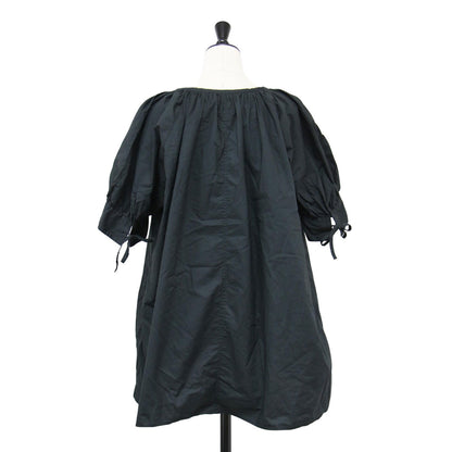 22秋冬 パフスリーブ ブラウス / PUFF SLEEVE BLOUS 5分袖 ギャザー コットン