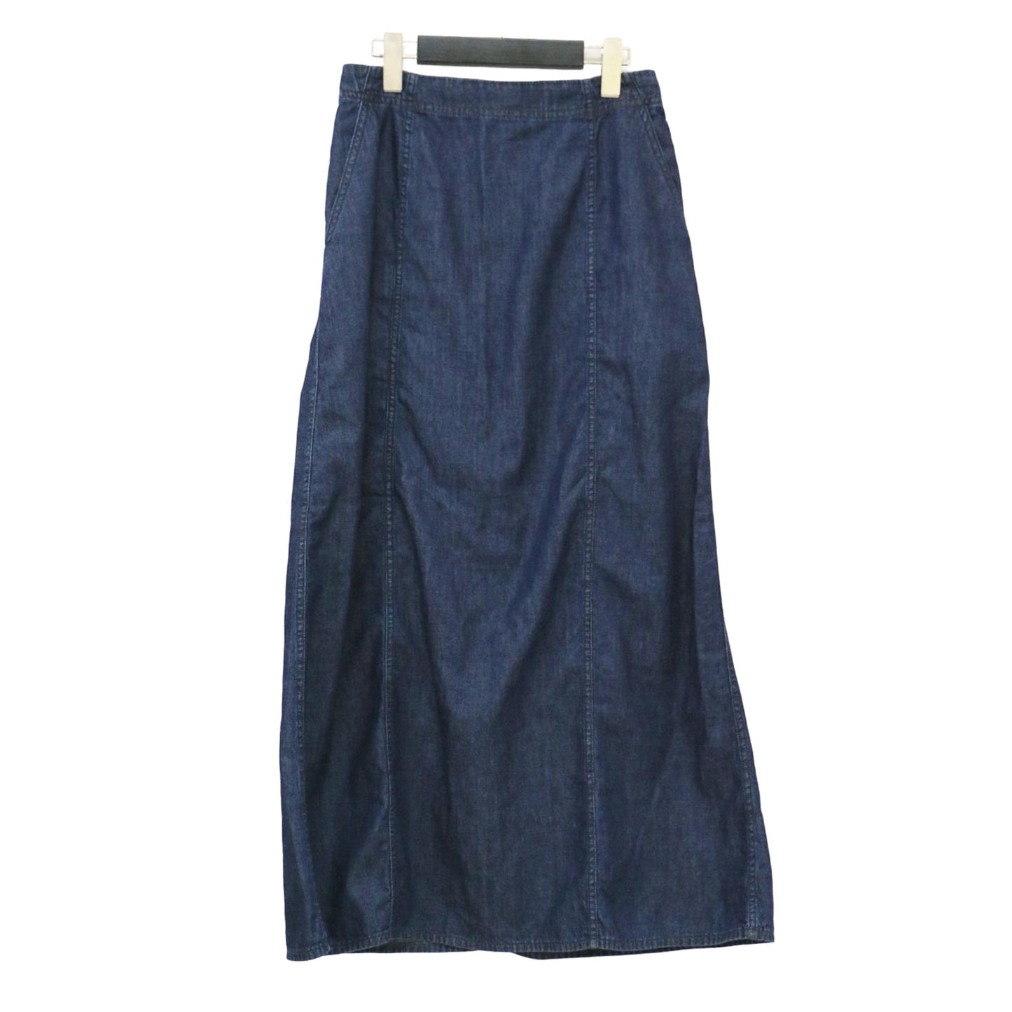 24春夏 6oz デニム ロング スカート / Aライン コットン