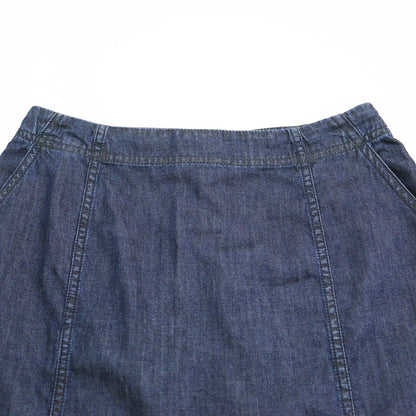24春夏 6oz デニム ロング スカート / Aライン コットン