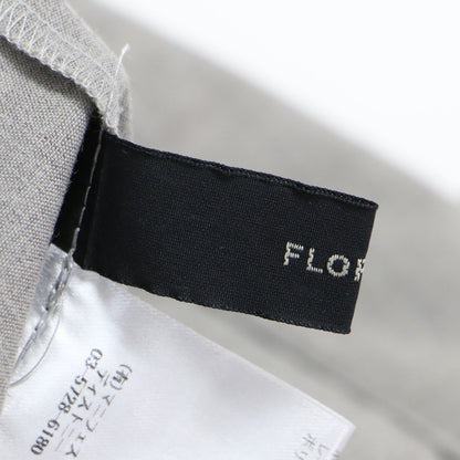 ウエストリボン付き ワイド パンツ / タック ハイウエスト