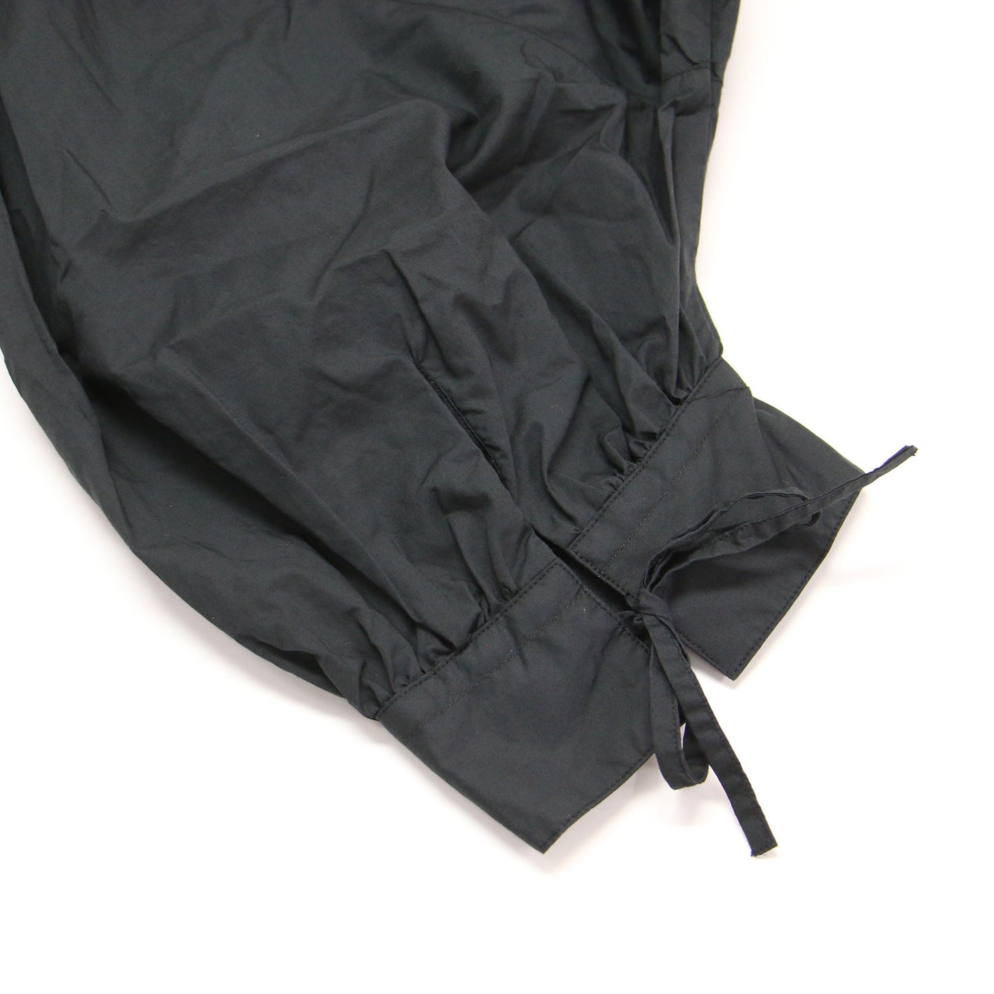 22秋冬 パフスリーブ ドレス / PUFF SLEEVE DRESS ワンピース ロング丈 半袖 ギャザー コットン