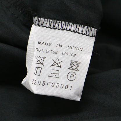 22秋冬 パフスリーブ ドレス / PUFF SLEEVE DRESS ワンピース ロング丈 半袖 ギャザー コットン