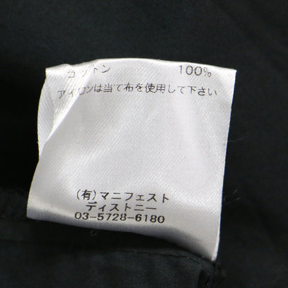 22秋冬 パフスリーブ ドレス / PUFF SLEEVE DRESS ワンピース ロング丈 半袖 ギャザー コットン