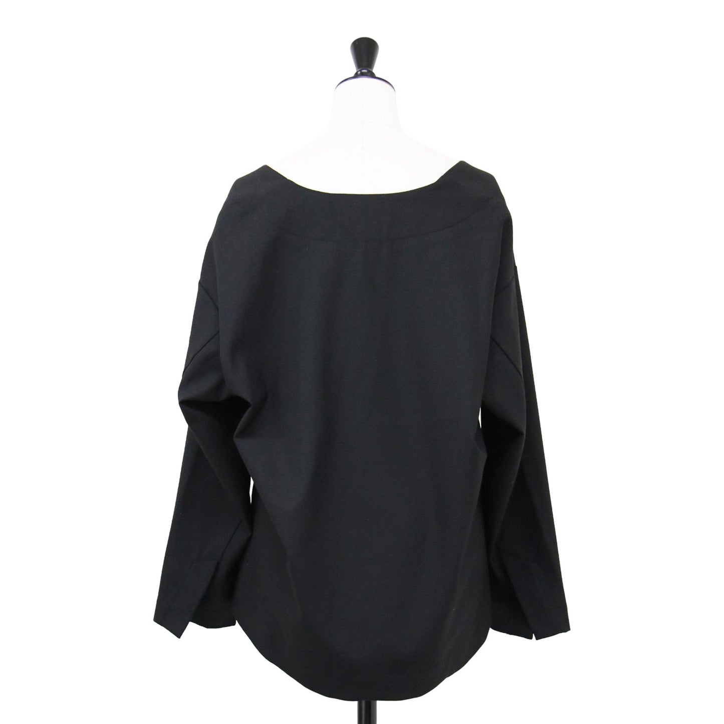 Vネック プルオーバー ブラウス / VNECK PULLOVER BLOUSE 長袖 ストレッチ