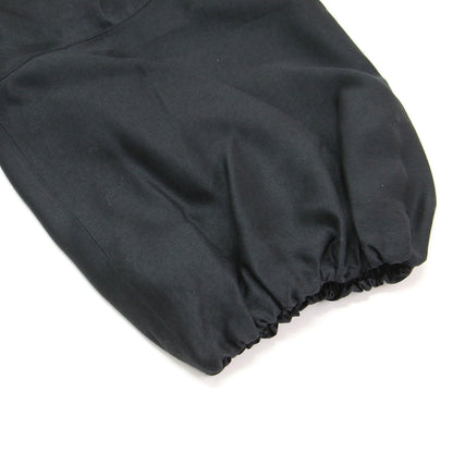 24春夏 パフスリーブ ブラウス / シャツ 5分袖 バンドカラー Aライン