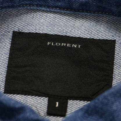 デニム ジャケット / Gジャン 長袖 オーバーサイズ コットン