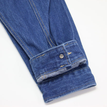 デニム ジャケット / Gジャン 長袖 オーバーサイズ コットン