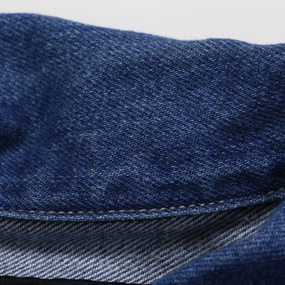 デニム ジャケット / Gジャン 長袖 オーバーサイズ コットン