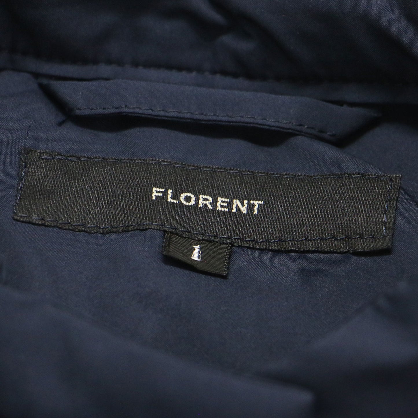 21AW バンドカラー シャツ / Band collor shirts 長袖 中綿 ラウンドヘム