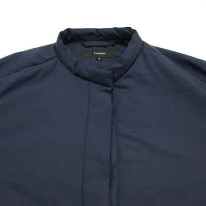 21AW バンドカラー シャツ / Band collor shirts 長袖 中綿 ラウンドヘム