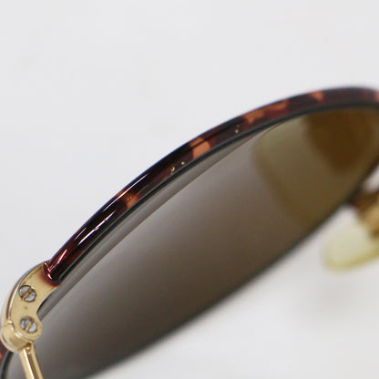 オーバル型 サングラス / アイウェア 眼鏡 カラーレンズ ヴィンテージ