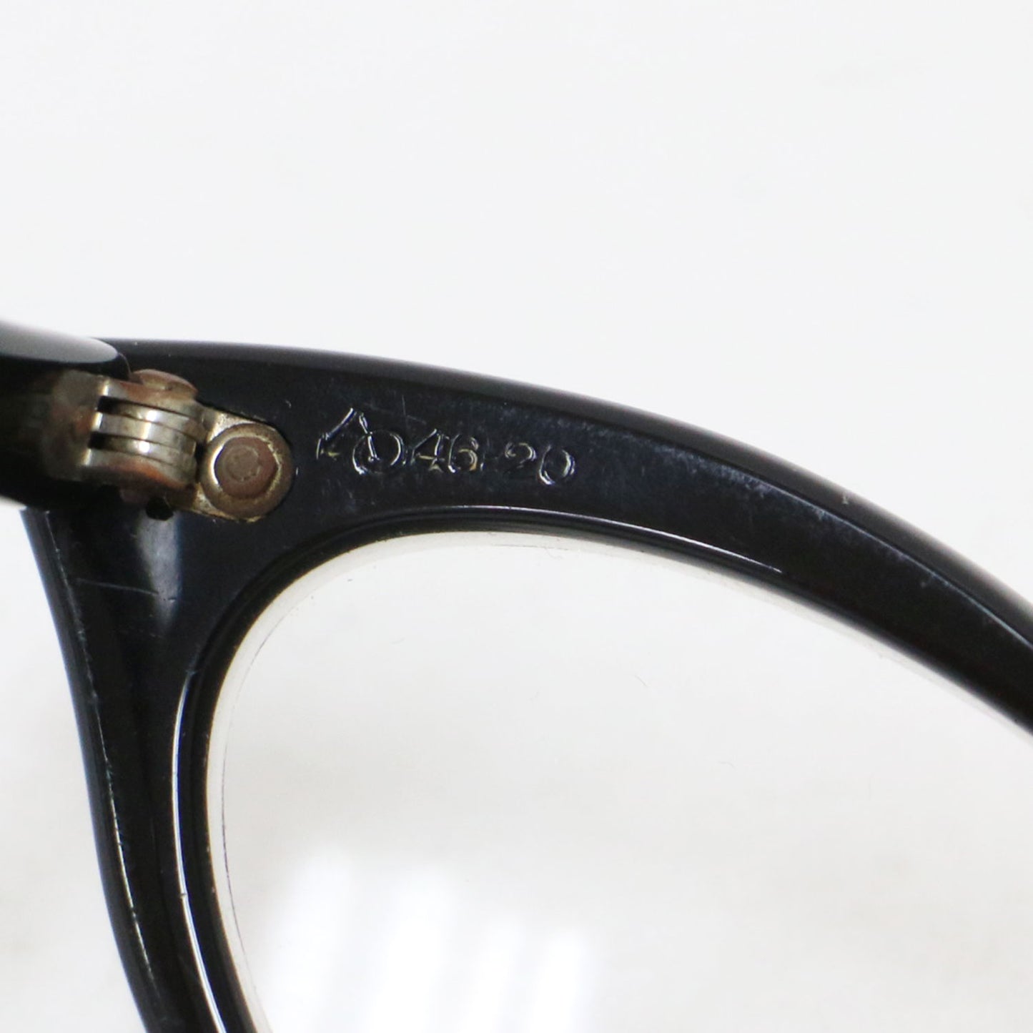 キャットアイ セルフレーム 眼鏡 / アイウェア 配色 メタル パーツ ヴィンテージ