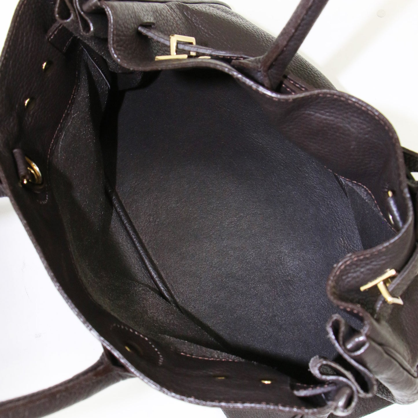 × L'Appartement 別注 レザー トートバッグ / ハンドバッグ ひねり金具 牛革