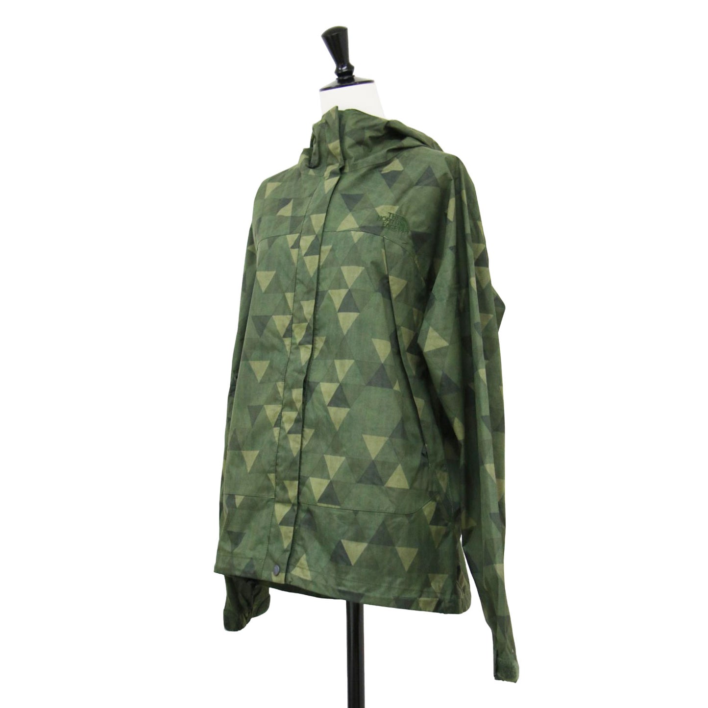 ノベルティ ドットショット ジャケット / Novelty Dot Shot Jacket NPW61535 ブルゾン フード 長袖 幾何学柄 ナイロン