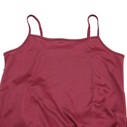 20春夏 バックコンシャス ワンピース / ミディ丈 Vネック 半袖 Iライン バックオープン コットン