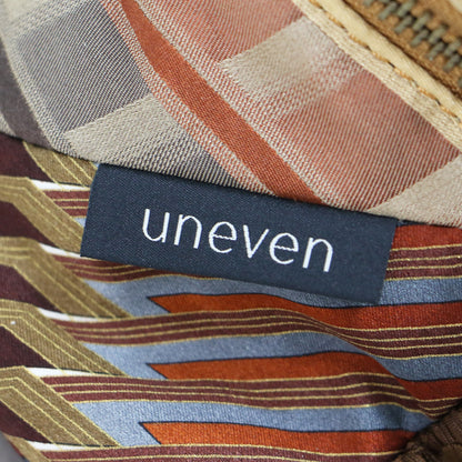 × uneven 別注 ヴィンテージ タイ バニティ バッグ / vintage tie vanity bag ポーチ ネクタイ リメイク パッチワーク