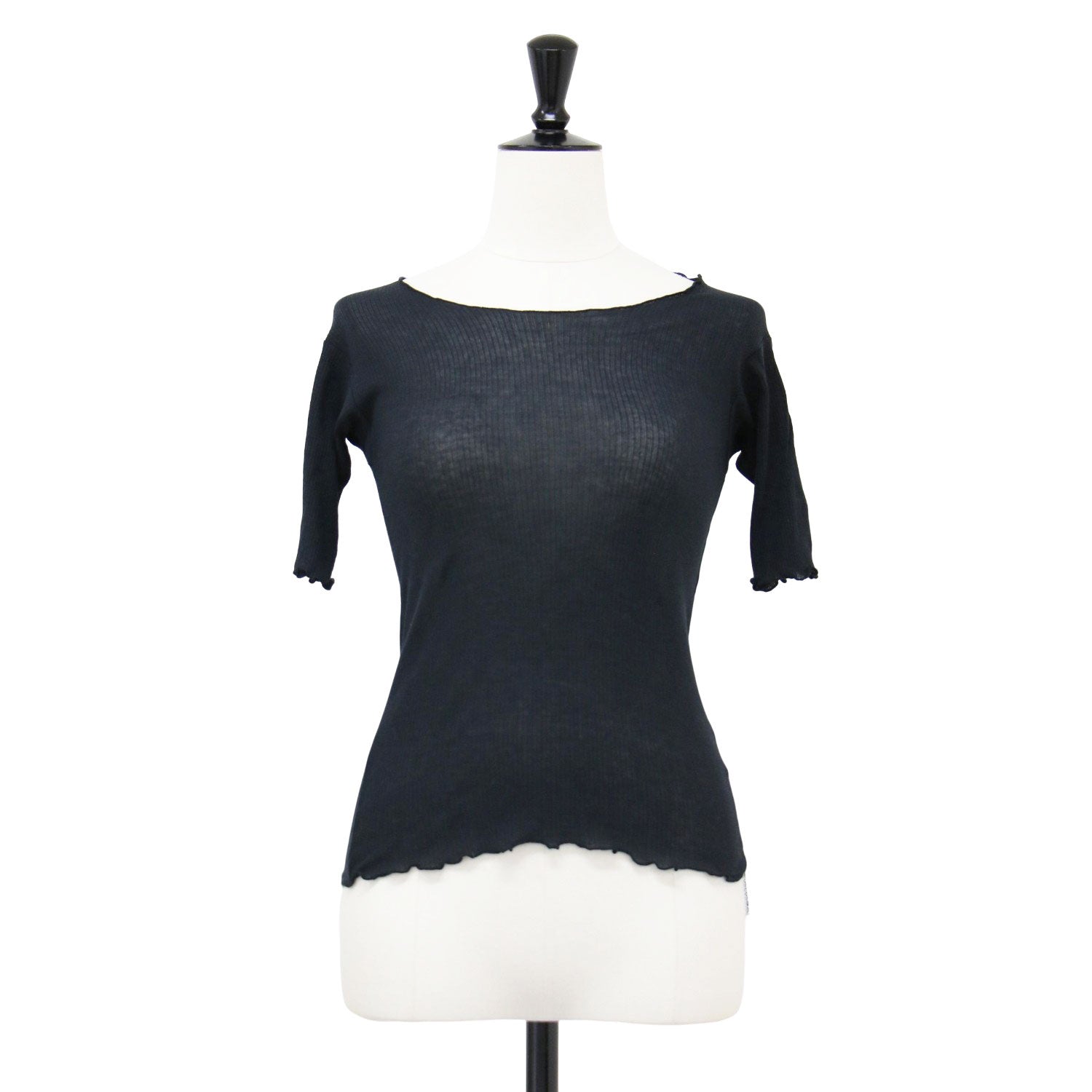 BASERANGE (ベースレンジ) コットン 半袖 カットソー / PAMA 3/4 T