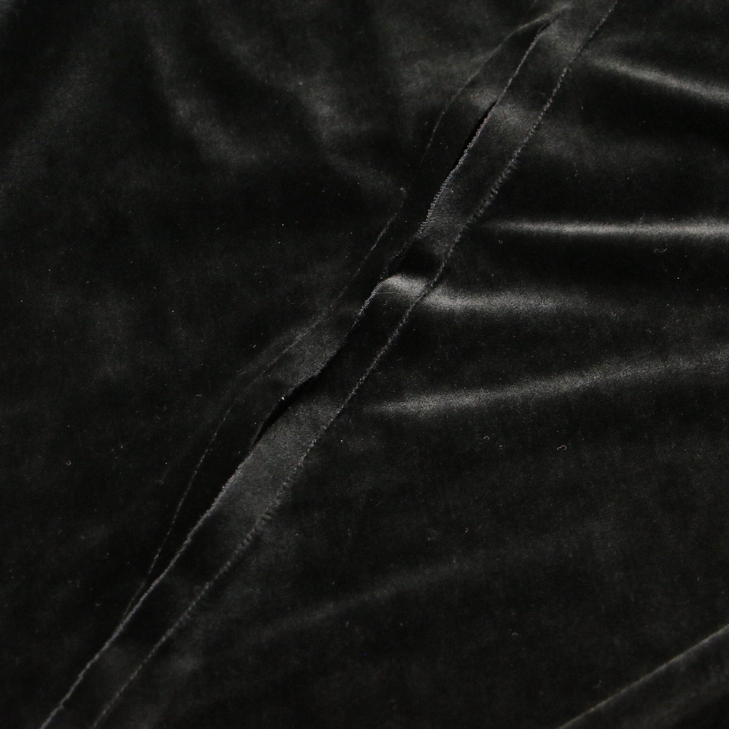 ベロア フロントホック カーディガン / becrux velour cardigan 長袖 クールネック