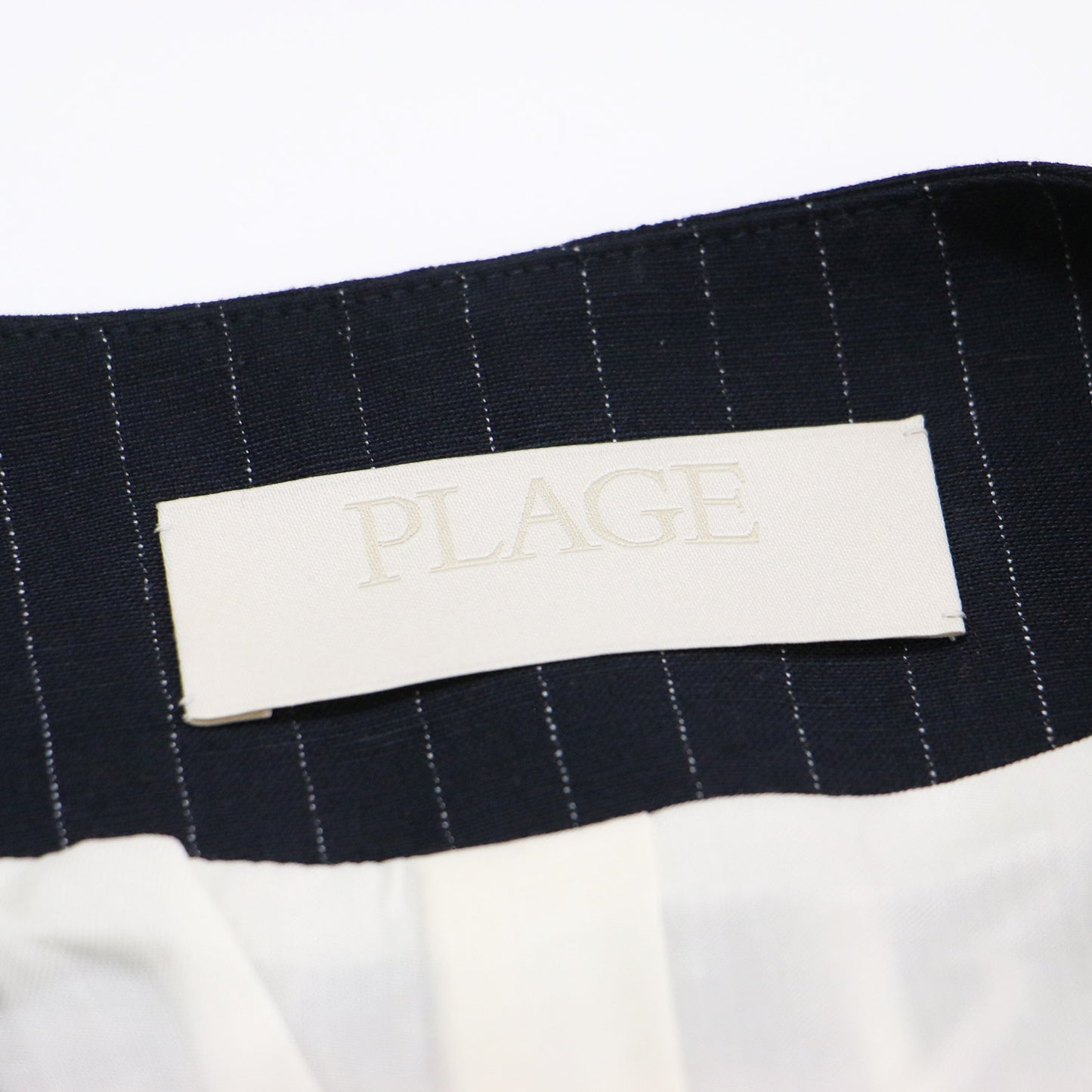 25春夏 ストライプ サマー ジャケット / STRIPE SUMMER ノーカラー Vネック 長袖 リネン混