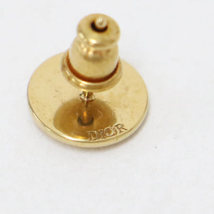 CDロゴ ピアス / 両耳用 ラウンド型 メタル