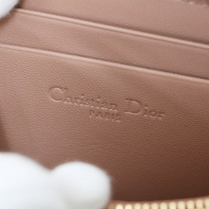 レディ ディオール ボワヤジュール ジップ コインケース スモール / Lady Dior Voyageur 財布 キルティング チャーム レザー