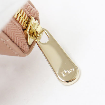 レディ ディオール ボワヤジュール ジップ コインケース スモール / Lady Dior Voyageur 財布 キルティング チャーム レザー