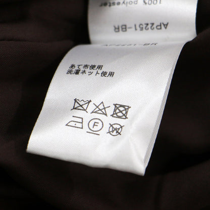 アシンメトリー ミディ ワンピース / ひざ下 Vネック 長袖 マーメイド フリル