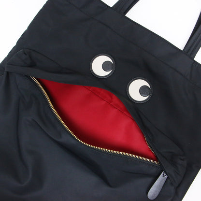 アイズ トートバッグ / EYES ショルダー 肩掛け 縦長 ナイロン