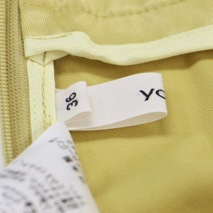 21秋冬 ハイウエスト Iライン スカート / ミディ丈 吊りベルト ストレッチ ウエストゴム