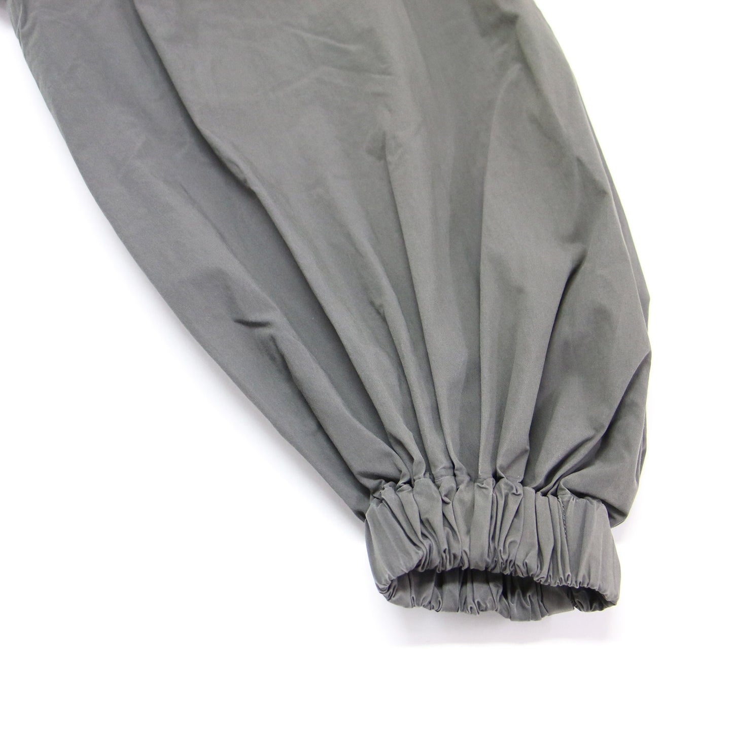 20秋冬 コットン バックリボン ブラウス / クルーネック 長袖 ボリュームスリーブ ギャザー Aライン