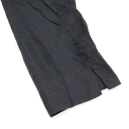 24春夏 リネン スキッパー プルオーバー / シャツ ブラウス 長袖 スリット