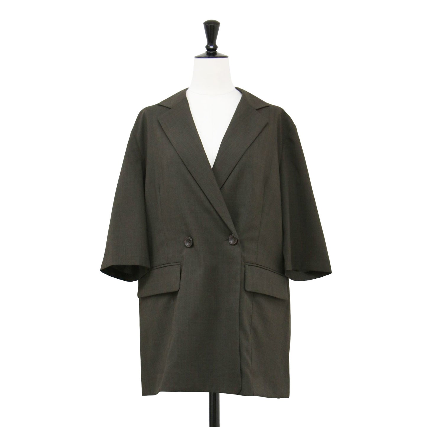 23春夏 ハーフスリーブ ジャケット / テーラード ダブル 5分袖