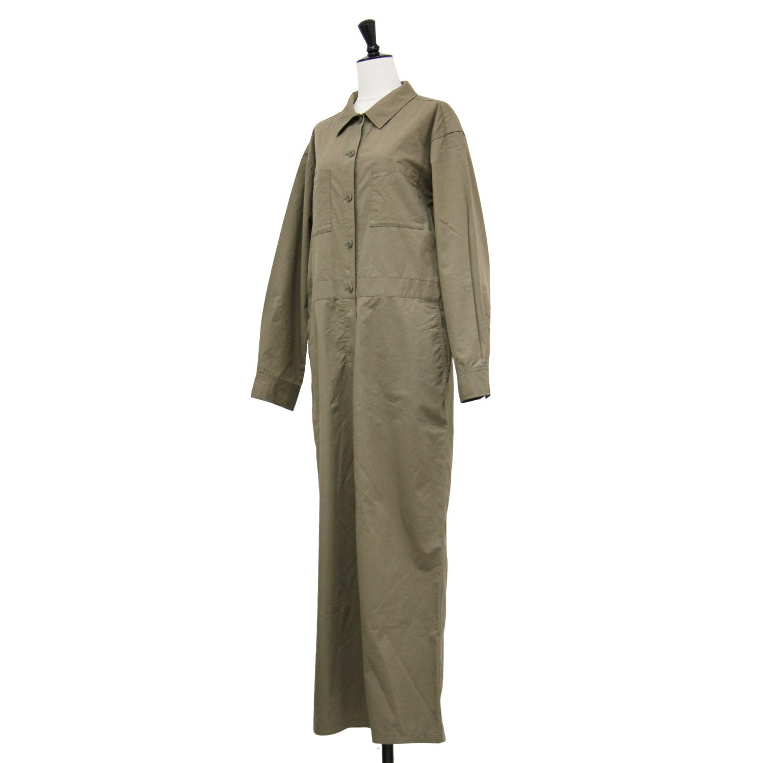 美品】 ミズイロインド ワークオールインワン スモークブルー 24年製