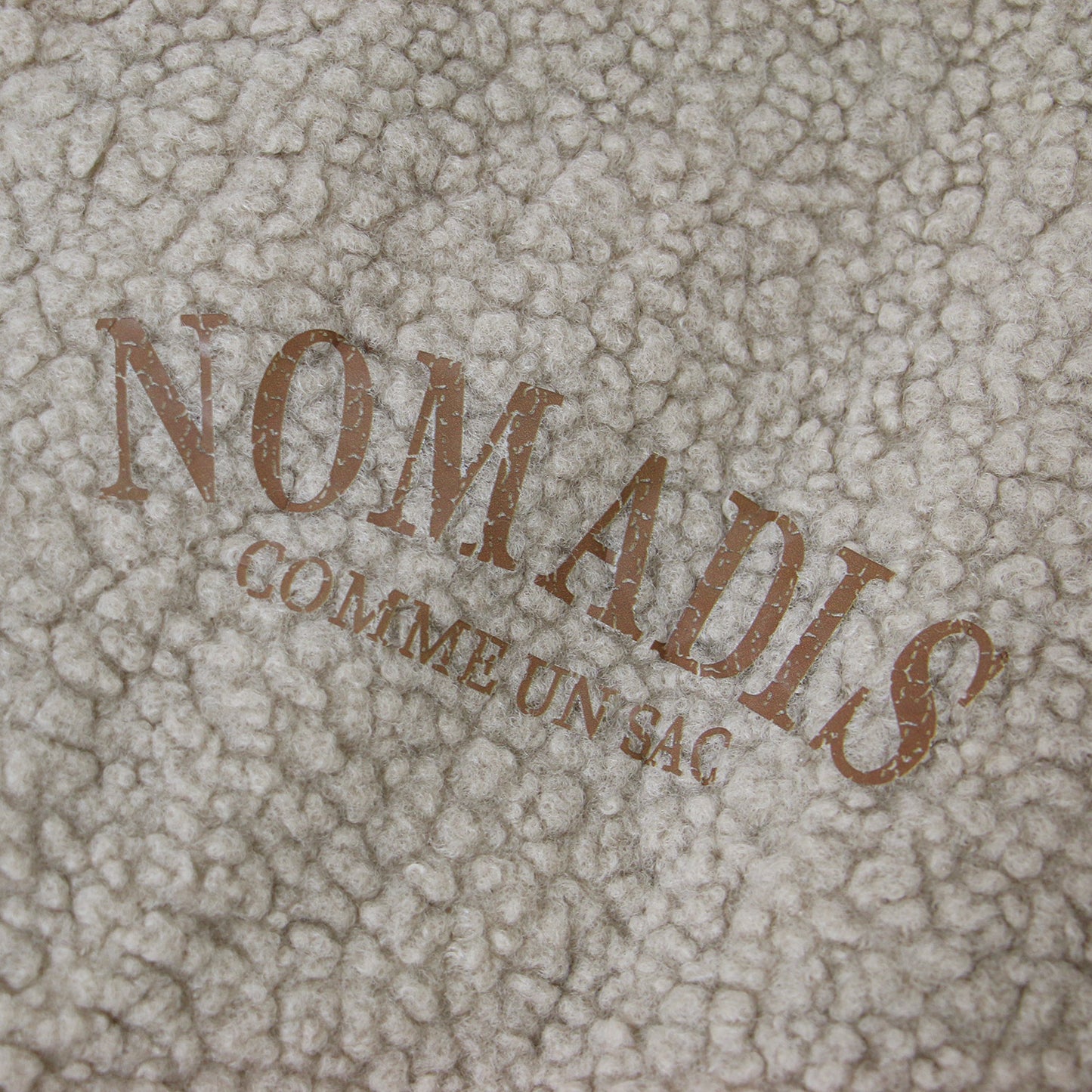 24秋冬 ボア トート バッグ / SAC BOA W ハンドバッグ ロゴ リバーシブル