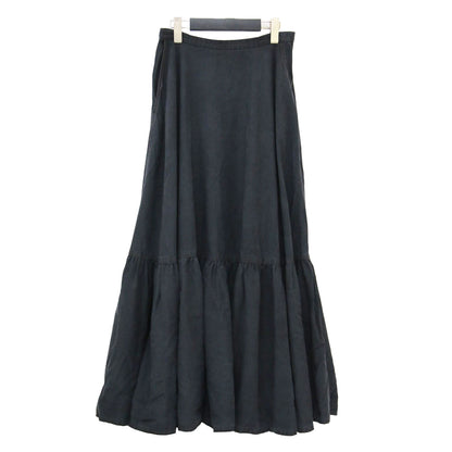 21春夏 ヴィンテージ サーキュラー スカート / ロング丈 ティアード フレア カットオフ