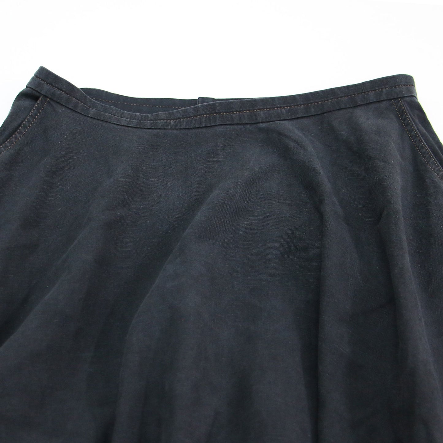 21春夏 ヴィンテージ サーキュラー スカート / ロング丈 ティアード フレア カットオフ