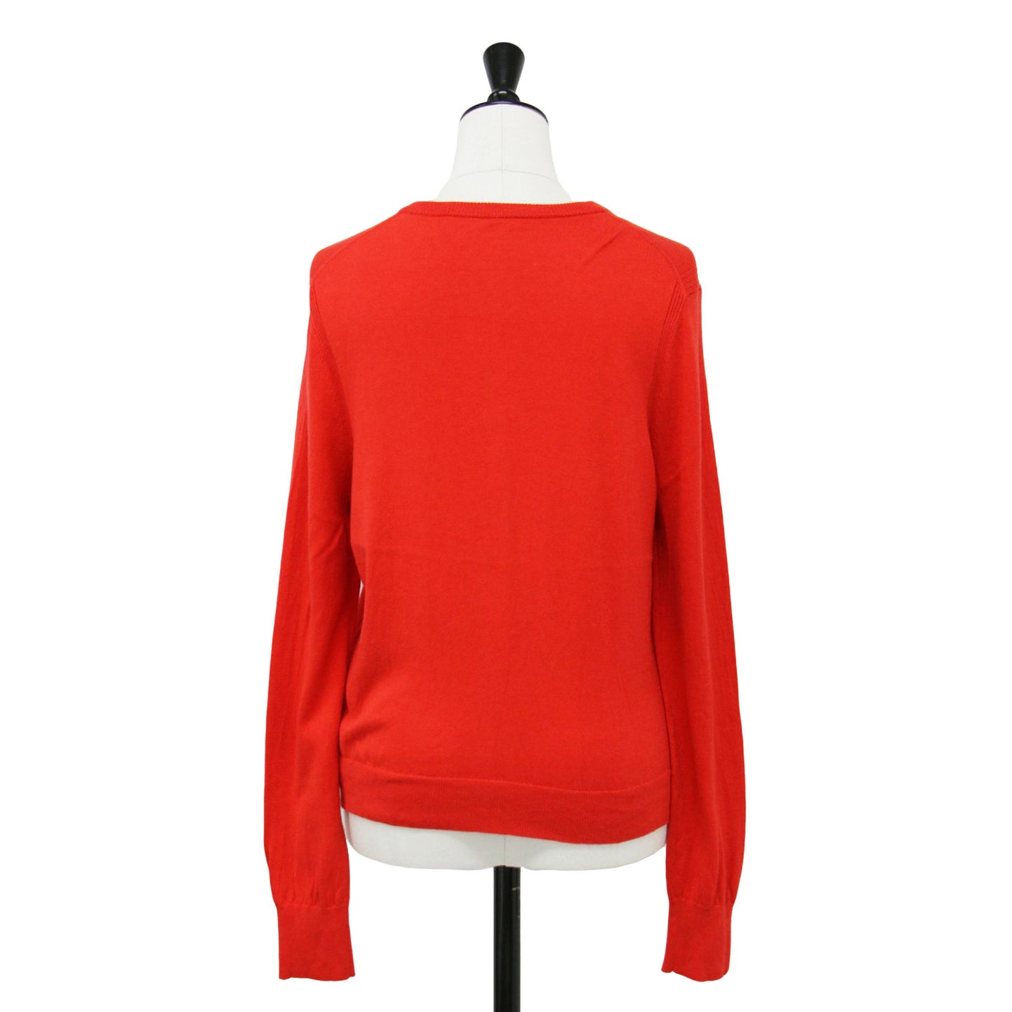 23春夏 コットン シルク クルー カーディガン / cotton silk ニット 長袖 ハイゲージ