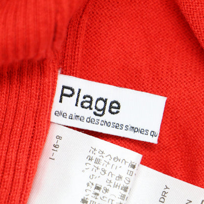 23春夏 コットン シルク クルー カーディガン / cotton silk ニット 長袖 ハイゲージ