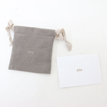 K10YG クロス バイカラー リング / 指輪 曲線