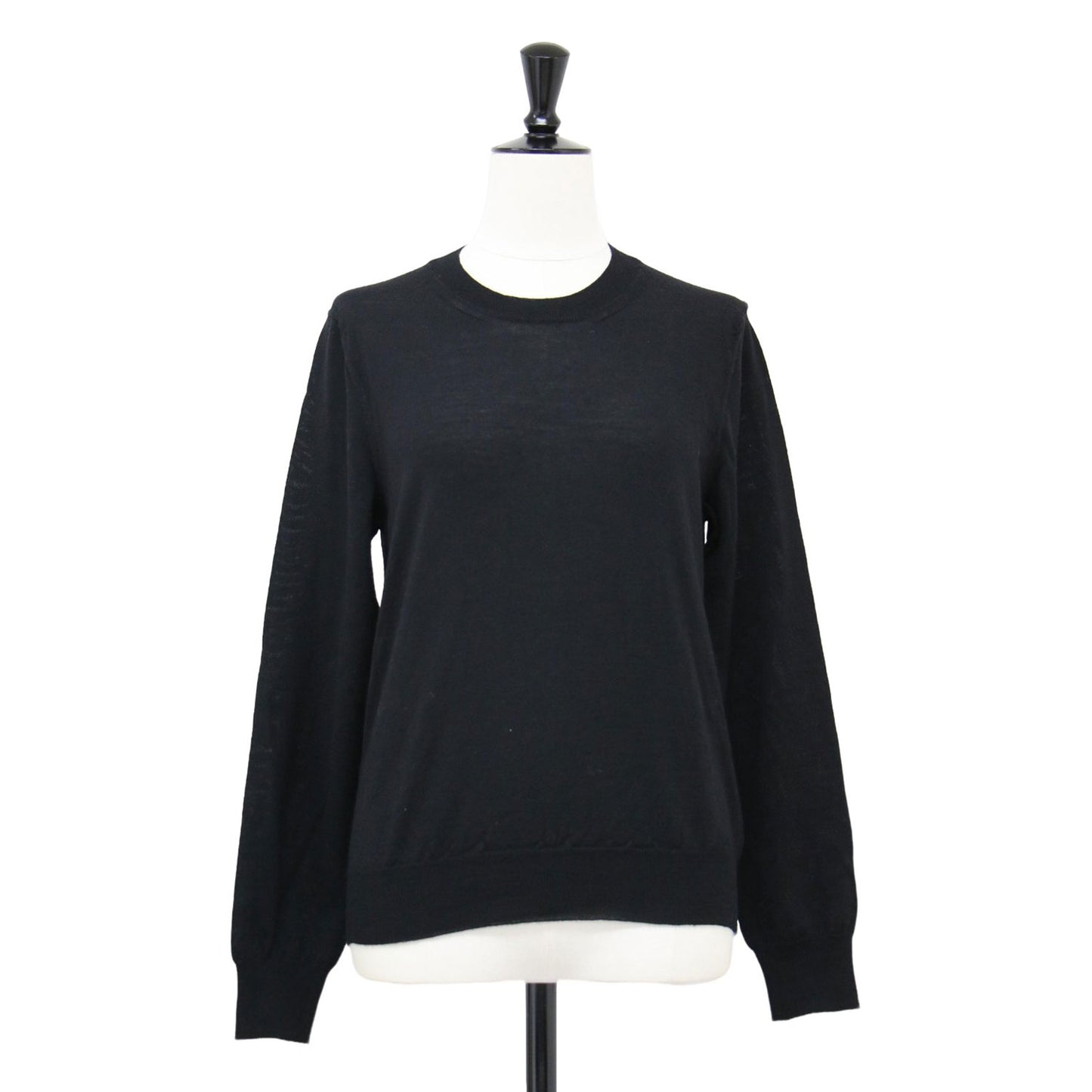 ウール クルーネック ニット / プルオーバー 長袖 ハイゲージ AD2005