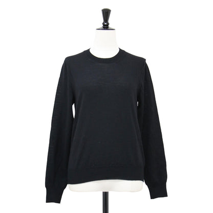 ウール クルーネック ニット / プルオーバー 長袖 ハイゲージ AD2005