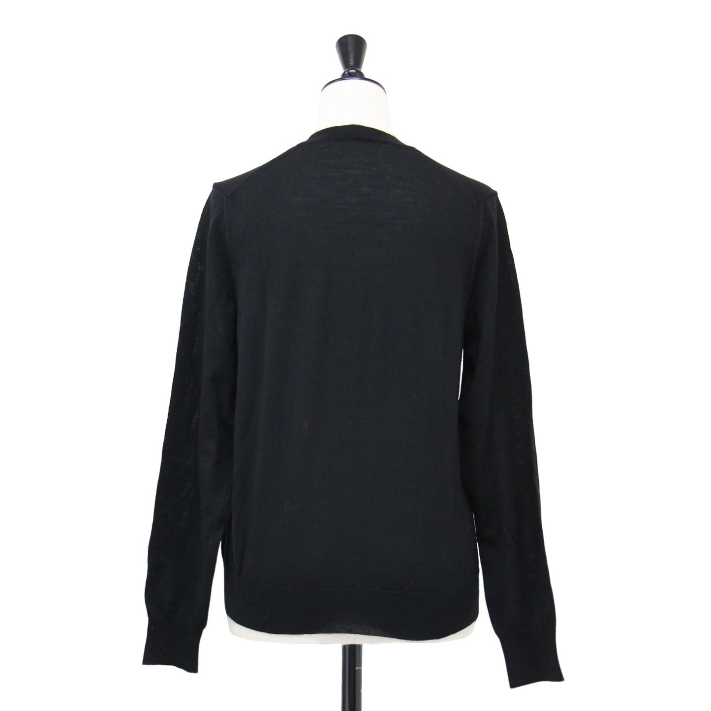 ウール クルーネック ニット / プルオーバー 長袖 ハイゲージ AD2005