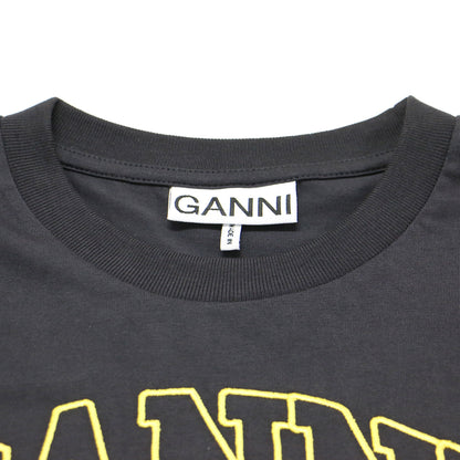 25春夏 ベーシック ジャージー オウルズ リラックスド Tシャツ / Basic Jersey Owls Relaxed T－shirt カットソー クルーネック 半袖 フクロウ プリント コットン