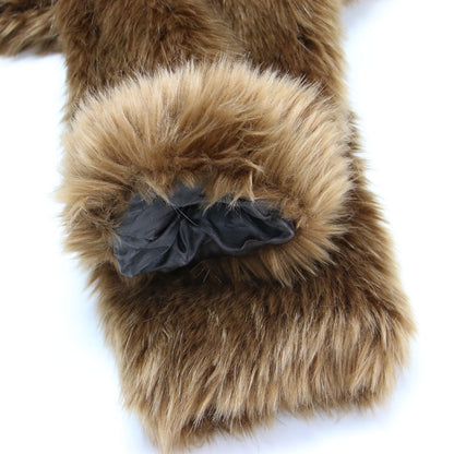 ETERNEL フェイクファー ジャケット / ブルゾン ショート丈 長袖 ノーカラー シャギー