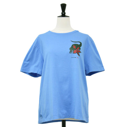 x Netflix アレンジワニ ロゴ Tシャツ / カットソー 半袖 ショートスリーブ クルーネック コットン