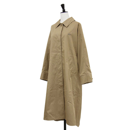 リラックスフィット ステンカラー コート / ロング オーバーサイズ