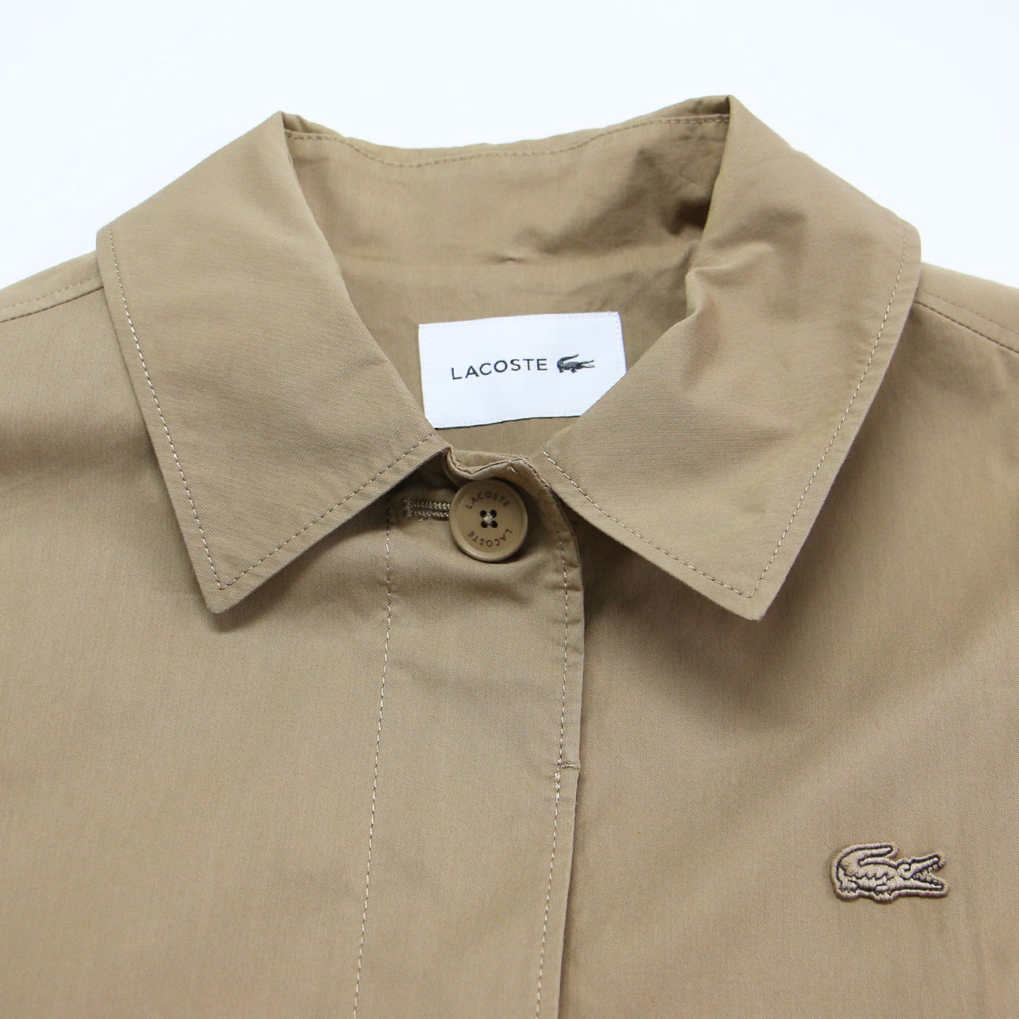 リラックスフィット ステンカラー コート / ロング オーバーサイズ